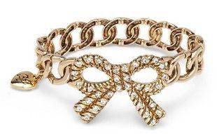betsy johnson bow bracelet in Bracelets