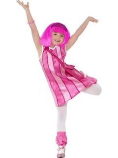Kids Age 4 6 Years Lazy Town Stephanie Fancy Dress Fun Play Costume 