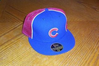 MLB CHICAGO CUBS FITTED HAT NEW ERA 59 FIFTY SIZE 8