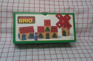 BRIO 30 piece wooden building set #33710 NEW