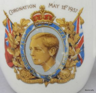 MUG UK ROYALTY Edward VIII CORONATION 1937 never was