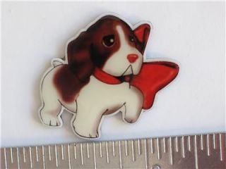 Cute Brittany Spaniel Puppy Dog Pin Badge