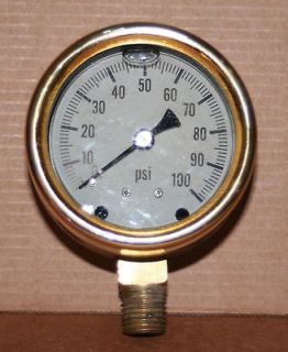 brass pressure gauge in Collectibles