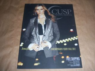  Contemporary CUSP Catalog 2012 Womens Fashion, Shoes 