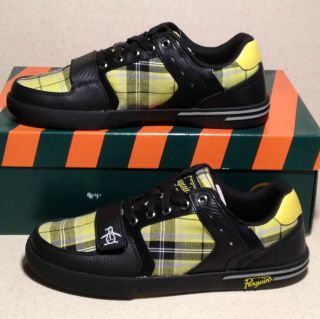 New Penguin Moby Lo Black/Yellow Athletic Shoes Mens (8 11.5)