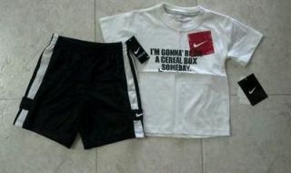   Toddler Boys T Shirt & Shorts Set 2T   Im Gonna Be on a Cereal Box