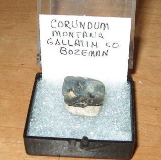 Corundum Minerals, Gallatin County, near Bozeman Montana # 112