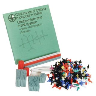 COCHRANES Minit Organic & Inorganic Chemistry Molecular Set (240 atoms 