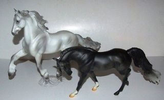 Breyer Horses ~ Smoke & Mirrors Set 2011 ~ Goffert & Make A Wish 