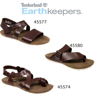   TIMBERLAND 45574 EARTH KEEPER LEATHER CITY BUCKLE STRAP SUMMER SANDALS