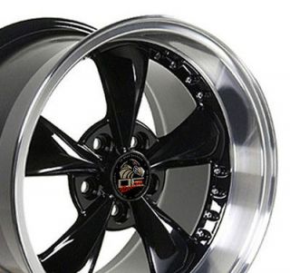 One Wheel  Black fit Mustang® bullitt wheels 17 x10
