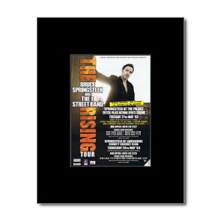 BRUCE SPRINGSTEEN   UK Tour 2003   Black Matted Mini Poster