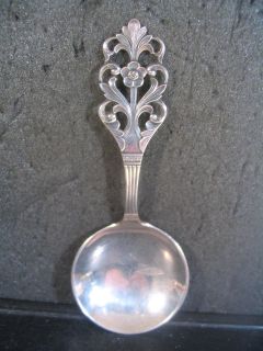 Sterling Norway MARTHINSEN ROUND BOWL SPOON 4 3/4