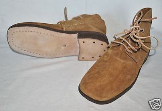 Brogans   Brown Leather   (Undyed)   (Size 9.5)   Civil War   L@@K