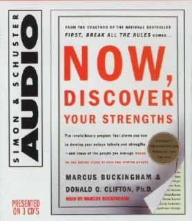   by Marcus Buckingham and Donald O. Clifton 2001, CD, Abridged
