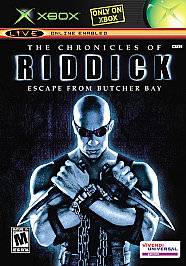 The Chronicles of Riddick Escape from Butcher Bay Xbox, 2004