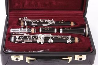 Buffet Crampon R13 Professional Bb Clarinet with Silver Plated Keys 