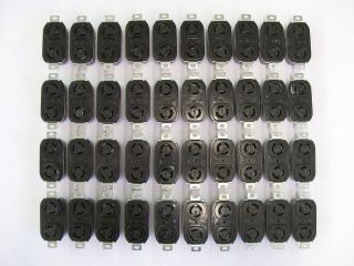Bryant 15A 125V Twist Lock Receptacles *LOT OF 40* USED