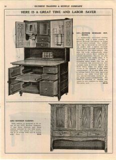   Mother Hubbard Kitchen Cupboard Cabinet Hoosier Type Kitchen Treasure