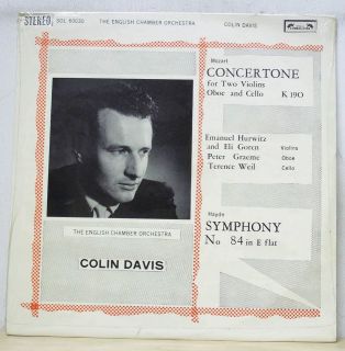 Colin Davis/Hurwitz MOZART Concertone/HAYDN   LOiseau Lyre SOL 60030 