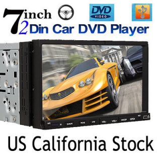 LCD Touch Screen Car Stereo DVD CD VCD  Player Road Meida Radio 