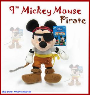 Disney PRIATE Mickey Mouse Figure Plush Stuffed Toy Doll
