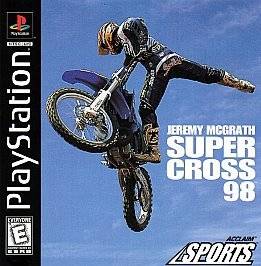 Jeremy McGrath Supercross 98 (Sony PlayStation 1, 1998) Racing 