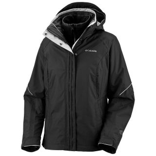 Columbia Sportswear Womens Bugaboo 3in1 Jacket winter parka coat Black 