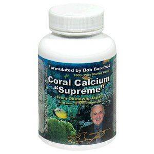CORAL CALCIUM SUPREME BY BOB BAREFOOT   1000 MG   90 CAPSULES 