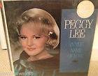 PEGGY LEE IN THE NAME OF LOVE CAPTOL RECORDS STILL SEALED LP RE ISSUE
