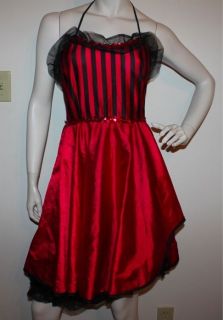 Rubies gypsy carnival burlesque cabaret reenactment costume dress 