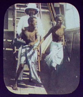 Native boys on the boat at Aden