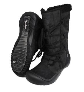 SKECHERS Women Shoes Spartan Cade Cod Black Boots