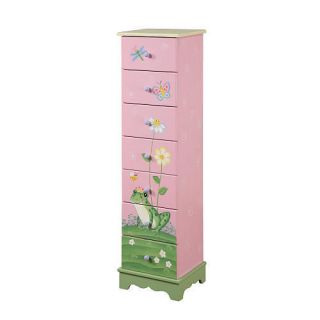 Teamson Kids Magic Garden 7 Drawer Cabinet   W 8987A   New