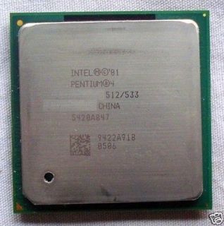Pentium 4 2.4GHz SL6WF 512k cache/800mhz FSB socket 478