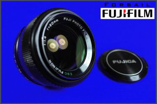 EBC FUJIFILM FUJINON 50mm/1.4 M42 Lens + Canon EOS Adapter