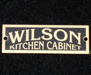 wilson cabinet in 1900 1950
