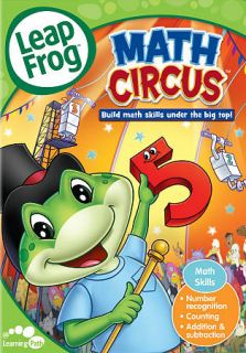 Leap Frog   Math Circus DVD, 2010, Canadian