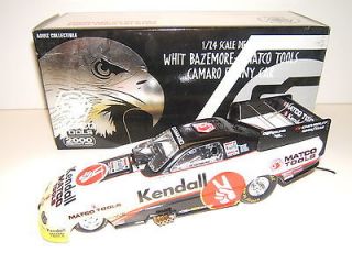 24 RC Authentics MATCO TOOLS Whit Bazemore Black KENDALL FUNNY CAR 