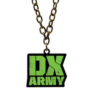 WWE D GENERATION X / DX   ARMY PENDANT  BRAND NEW