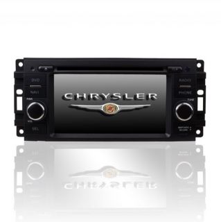 In Dash 2Din Car GPS Radio DVD Player Navigation For Chrysler 300C 