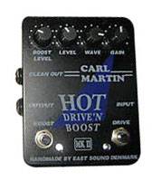 Carl Martin Hot Drive N Boost MK3 Overdrive Guitar Effect Pedal