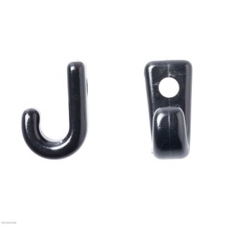 12 J hooks or Lash Hooks with 12 Rivets for Kayaks, Canoes or Boats