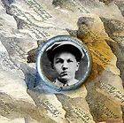 BABY FACE NELSON Altered art photo portrait TIE TACK tac pin