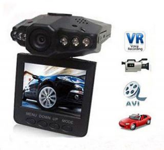 inch Color LCD 6 IR LED HD Car DVR Camera Recorder Audio Video 