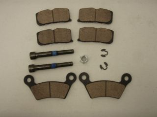 Can Am Spyder Roadster Front AND Rear Brake Pads Kit New OEM