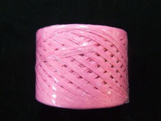 Fuchsia Hot Pink Paper Craft Ribbon RAFFIA 109 Yard Roll Strong 