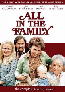 All in the Family The Complete Seventh Season DVD, 2010, 3 Disc Set 