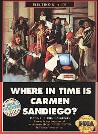 Where in Time is Carmen Sandiego Sega Genesis, 1992