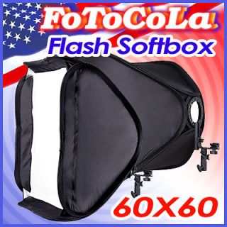   foldable hot shoe softbox tent for flash speedlite 580EX 430EX